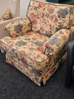 Bloemen engelse fauteuil, Huis en Inrichting, 75 tot 100 cm, Ophalen of Verzenden, Zo goed als nieuw, 75 tot 100 cm