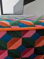 Plat ovale poef, Ophalen, Ovaal, Minder dan 25 cm