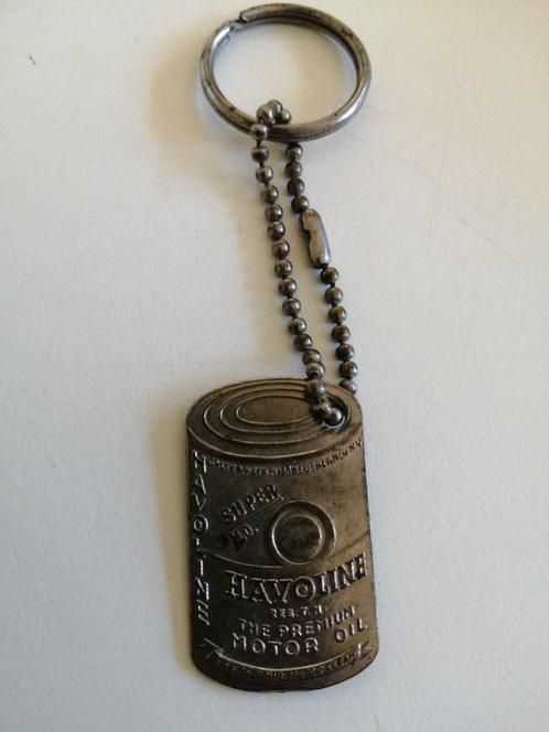 caltex havoline sleutelhanger, Verzamelen, Automerken, Motoren en Formule 1, Gebruikt, Ophalen of Verzenden