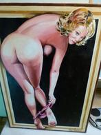 naakt op canvas ``Olga`` modern, Ophalen