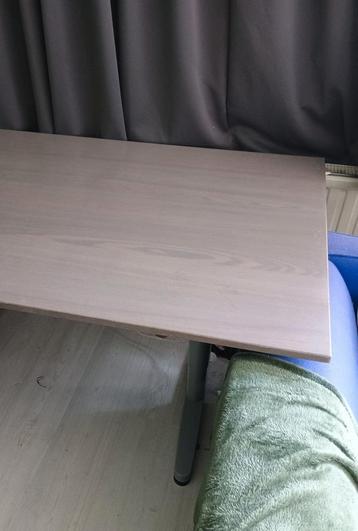 IKEA Galant bureau taupe 160x80cm, inbus hoogte verstelbaar - afbeelding 3