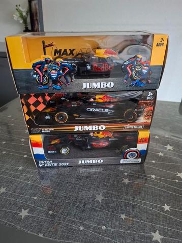 Max Verstappen Jumbo Modellen beschikbaar voor biedingen