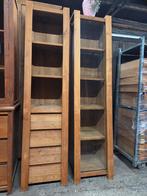 Prachtige set trapeziumkasten / buffetkasten, Ophalen, 200 cm of meer, Glas, 50 tot 100 cm