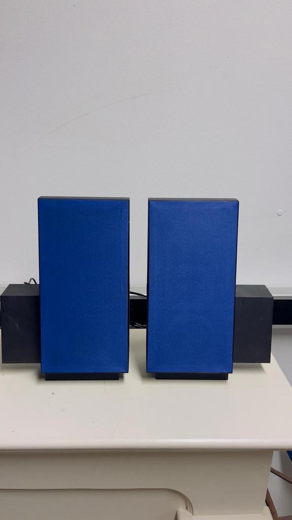 B&O Beolab 2500 Speakers - Iconisch Design!, Audio, Tv en Foto, Luidsprekers, Gebruikt, Front, Rear of Stereo speakers, 60 tot 120 watt