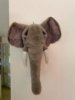 Pluche olifant wanddecoratie, Kinderen en Baby's, Kinderkamer | Inrichting en Decoratie, Ophalen of Verzenden, Zo goed als nieuw