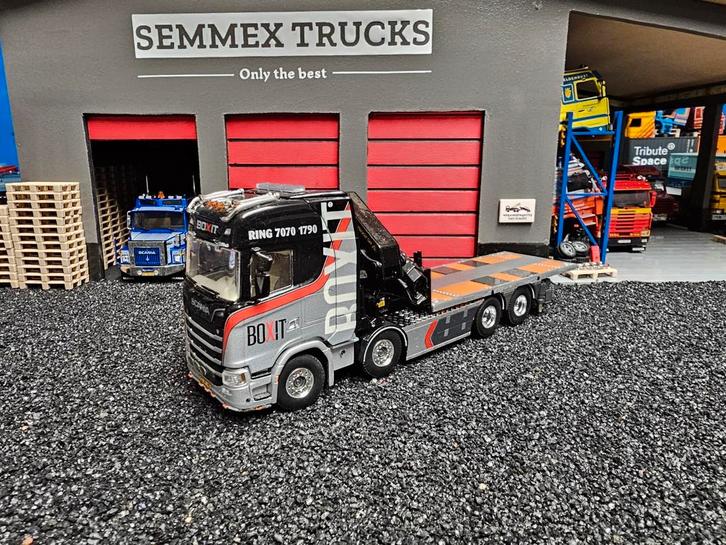 Wsi scania next gen kraanwagen b keus voor verbouw ., Hobby en Vrije tijd, Modelauto's | 1:50, Gebruikt, Bus of Vrachtwagen, Wsi