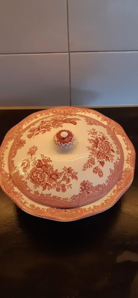 Enoch Wedgwood Asiatic Pheasants Terrine, Antiek en Kunst, Antiek | Keramiek en Aardewerk, Ophalen of Verzenden