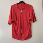 Leuk roze shirt met lange rits erin maat M, Kleding | Dames, Maat 38/40 (M), Ophalen of Verzenden, Zo goed als nieuw, Korte mouw