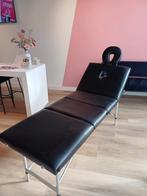 Massagetafel inklapbaar, inclusief hoezen, Sport en Fitness, Massageproducten, Ophalen, Zo goed als nieuw, Massagetafel