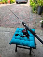 Te koop mooie nieuwe spin hengel voor roofvissen, Watersport en Boten, Ophalen, Zo goed als nieuw, Molen