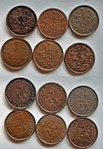 6 halve centen 1930-1940, Verzenden, Koningin Wilhelmina, Overige waardes