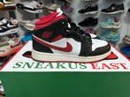 Jordan 1 Mid Gym Red - Maat 38 - Met OG Box, Nike, Ophalen of Verzenden, Sneakers of Gympen, Gedragen