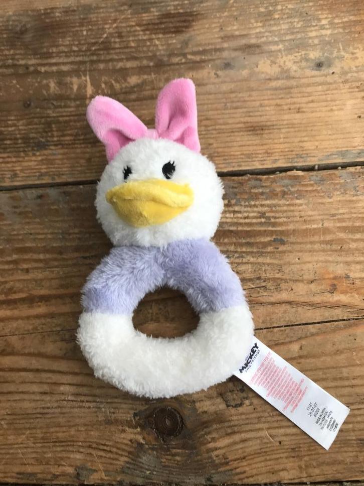 rammelaar Katrien Duck, Verzamelen, Disney, Zo goed als nieuw, Knuffel, Donald Duck, Ophalen of Verzenden