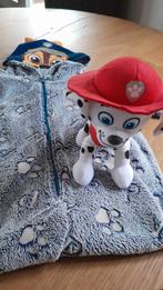 Onesie Chase Paw patrol, maat 98/104 +Marshall knuffel., Ophalen of Verzenden, Zo goed als nieuw, Jongen of Meisje