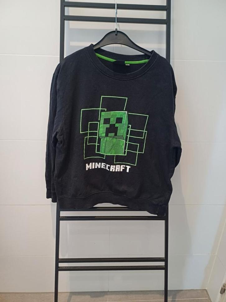 Minecraft trui, maat 146/152, Kinderen en Baby's, Kinderkleding | Maat 146, Gebruikt, Jongen, Trui of Vest, Ophalen of Verzenden
