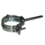 Sprongbocht (sprongstuk) voor een zinken regenpijp ø80mm, Bochten, Verzenden, Nieuw, Zink