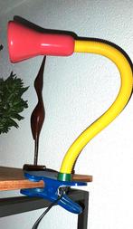 tafellamp - flexibele Man Kwong in Memphis Milano stijl  80s, Ophalen of Verzenden, Zo goed als nieuw, Overige materialen, Minder dan 50 cm
