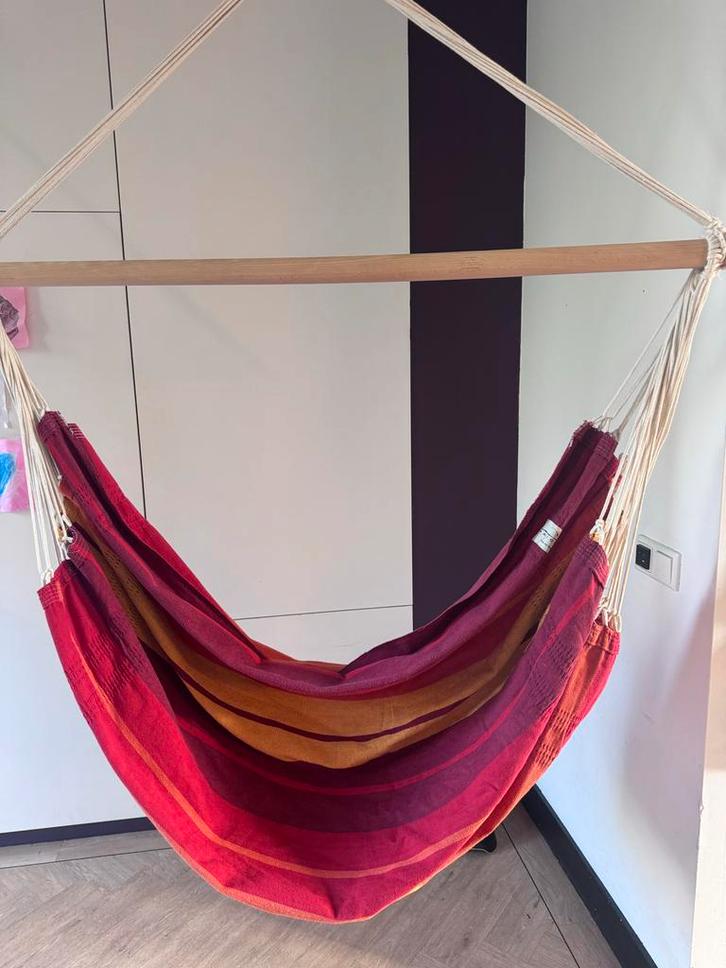 Amazonas Hangstoel Gigante, Tuin en Terras, Hangmatten, Gebruikt, Meerpersoons, Binnen, Ophalen