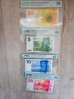 Mooie gekeurde set ned gulden biljetten, Postzegels en Munten, Bankbiljetten | Nederland, Ophalen of Verzenden