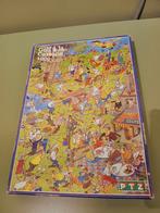 Golf à la Cartoon 1000 stukjes puzzel, Hobby en Vrije tijd, Ophalen, 500 t/m 1500 stukjes, Zo goed als nieuw, Legpuzzel