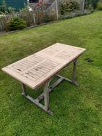 Tuintafel, Ophalen, Zo goed als nieuw, Rechthoekig, Teakhout