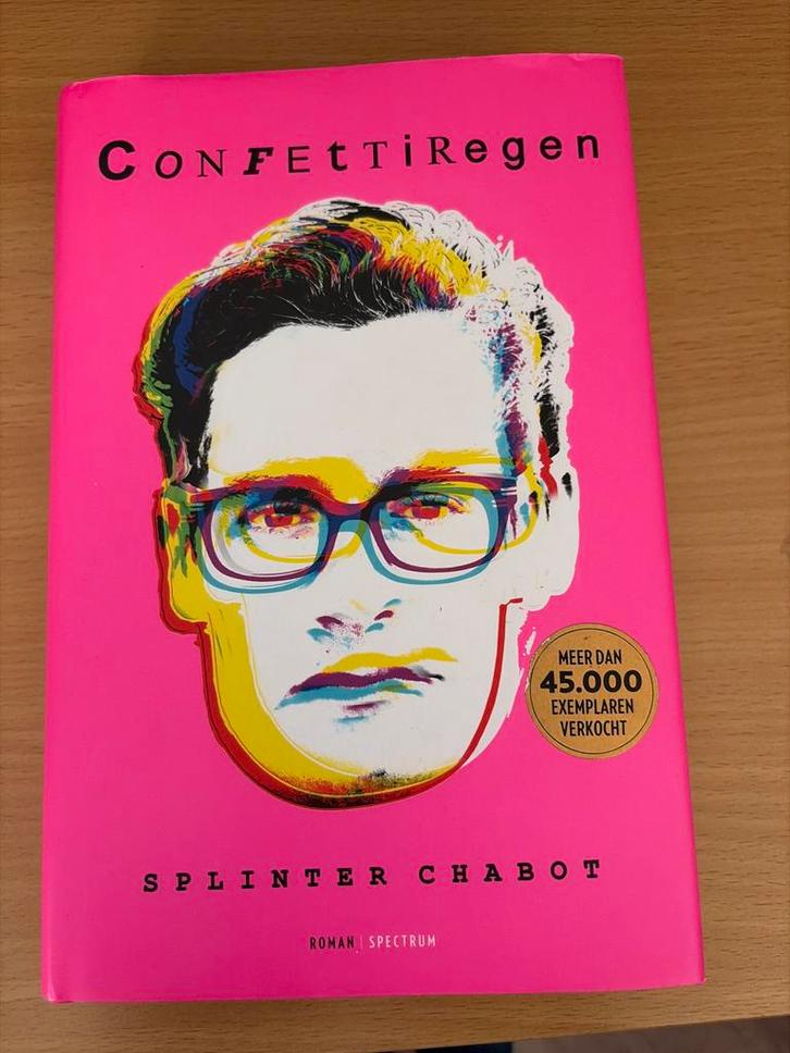 Confettiregen - Splinter Chabot (Netjes!), Boeken, Romans, Zo goed als nieuw, Nederland, Ophalen of Verzenden