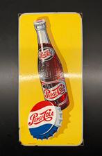 Emaille Reclamebord Pepsi-Cola, Verzamelen, Ophalen of Verzenden, Reclamebord