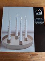 Schaal met magnetische  kandelaars, Ophalen, Nieuw