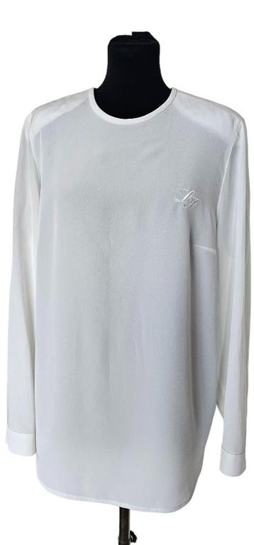 witte blouse van Louis Feraurd maat 44 (61123) beschikbaar voor biedingen