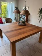 Eethoektafel eiken in olie, Huis en Inrichting, Tafels | Eettafels, Ophalen, Gebruikt, 150 tot 200 cm, Vijf personen of meer