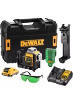 DeWALT DCE089D1G 10.8V Li-Ion accu 3x 360º ORIGINEEL, Doe-het-zelf en Verbouw, Meetapparatuur, Ophalen of Verzenden, Zo goed als nieuw
