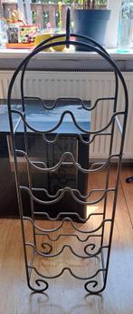 Wijnrek voor 12 flessen - Metaal Wine Racks, Ophalen, Zo goed als nieuw, Metaal, 5 tot 15 flessen