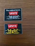 4459 Vintage Levi's Stickers - Set van 2, Verzamelen, Ophalen of Verzenden, Gebruikt, Merk