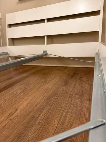 IKEA Bedframe 160x200 met opbergruimte- Wit - afbeelding 3