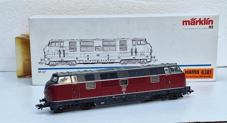 Märklin/Hamo 8381 DB V200 139; donor voor DC Motorpostwielen, Hobby en Vrije tijd, Modeltreinen | H0, Nieuw, Locomotief, Gelijkstroom