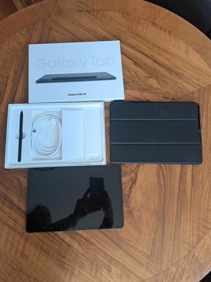 Samsung Galaxy Tab S8 - Zo goed als nieuw!, Computers en Software, Android Tablets, Zo goed als nieuw, Wi-Fi, 11 inch, 128 GB