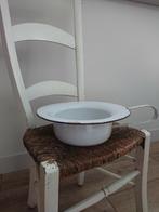 Antieke Bedpan van emaille, Antiek en Kunst, Antiek | Emaille, Ophalen of Verzenden