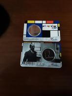 Coincard Het Piet Mondriaan Vijfje  voor 5,25, Ophalen of Verzenden, Koningin Beatrix, Euro's