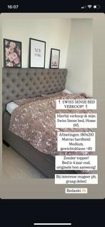 Swiss sense boxspring HOME 195, 180x220, Gebruikt, Overige kleuren, Tweepersoons, Ophalen of Verzenden