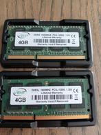 2x4 8GB DDR3 so dimm laptop geheugen, Ophalen, Zo goed als nieuw, DDR3, Laptop