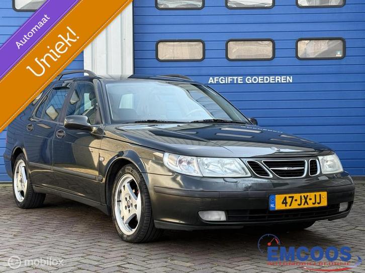 Saab 9-5 Estate 3.0t Vector * Automaat * Airco * liefhebbers, Auto's, Saab, Bedrijf, Te koop, Saab 9-5, ABS, Airbags, Airconditioning