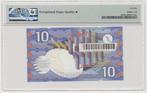 Nederland 10 Gulden 1997 Ijsvogel PMG70 EPQ (Ster), Postzegels en Munten, Bankbiljetten | Nederland, Los biljet, Ophalen of Verzenden