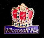 Microsoft Plus pin, Verzamelen, Speldjes, Pins en Buttons, Nieuw, Sport, Verzenden