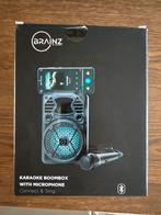 Karaoke Boombox met Microfoon - Nieuw!, Ophalen of Verzenden, Nieuw, Complete set