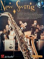 New Swing + Cd. Erik Veldkamp. Alt en Tenorsax., Ophalen of Verzenden, Zo goed als nieuw, Jazz, Saxofoon