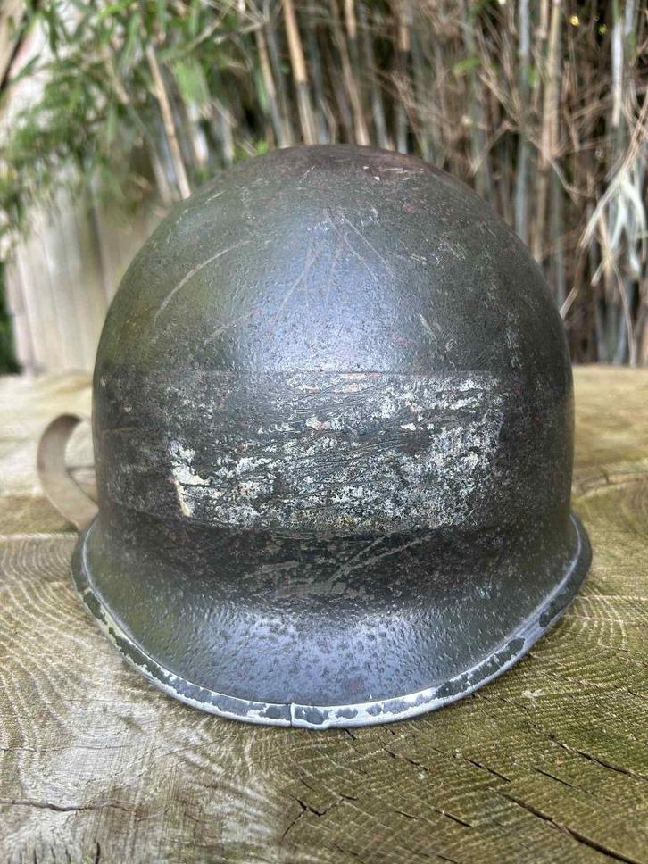 helm us ww2, Verzamelen, Militaria | Tweede Wereldoorlog, Helm of Baret, Amerika, Ophalen of Verzenden