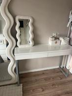 Make-up/kaptafel te koop!, Huis en Inrichting, Tafels | Sidetables, Ophalen, Gebruikt, 25 tot 50 cm, Rechthoekig