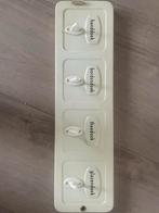 Vintage handdoekenrekje met 4 Haken, Ophalen of Verzenden, Gebruikt