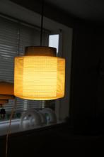 Raak vintage lamp retro jaren 60 hanglamp., Huis en Inrichting, Lampen | Hanglampen, Gebruikt, Vintage, Ophalen of Verzenden, Glas