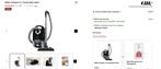 MIELE Compact C1 Young Style Zwart, Witgoed en Apparatuur, Stofzuigers, Ophalen, Nieuw, Minder dan 1200 watt, Stofzuiger